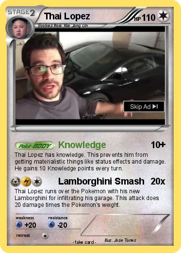 Pokemon Thai Lopez
