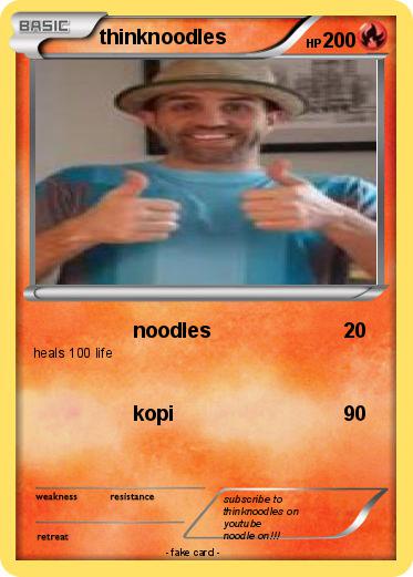 Pokemon thinknoodles