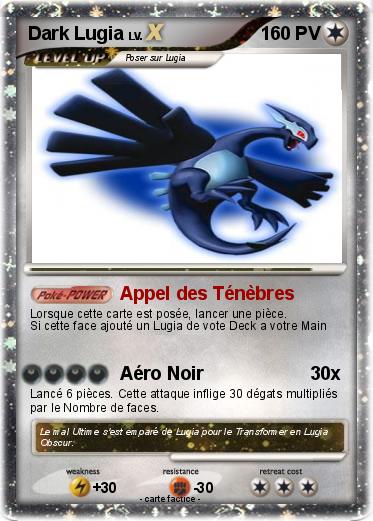 Pokemon Dark Lugia