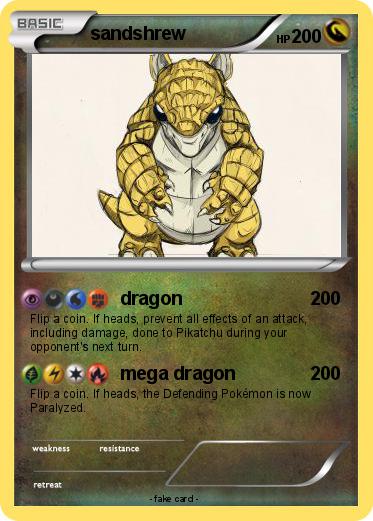Pokemon sandshrew