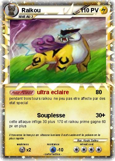 Pokemon Raikou