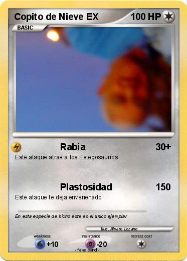 Pokemon Copito de Nieve EX