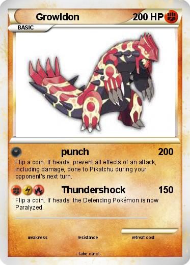 Pokemon Growldon