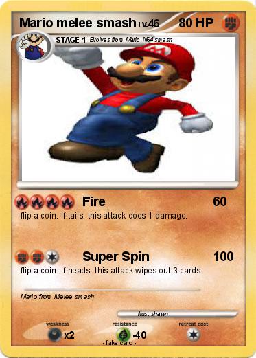 Pokemon Mario melee smash