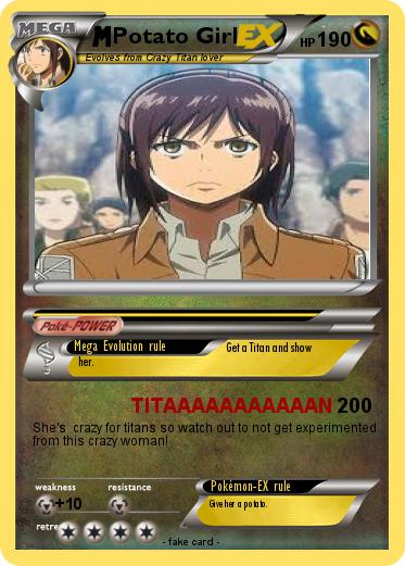 Pokemon Potato Girl