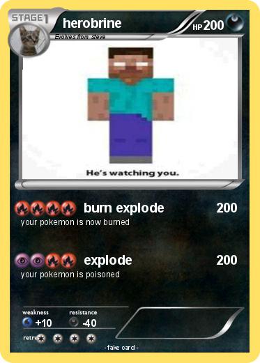 Pokemon herobrine