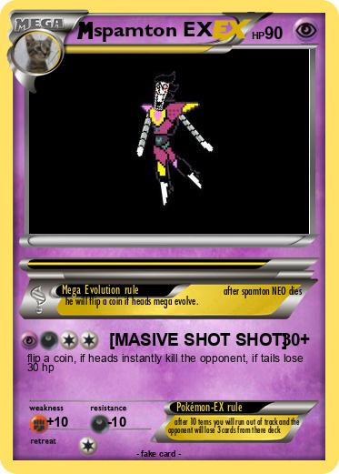 Pokemon spamton EX