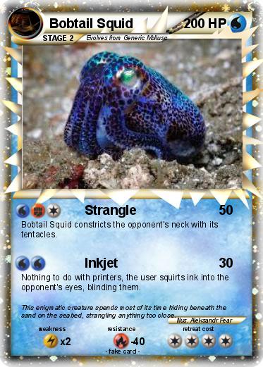 Pokemon Bobtail Squid