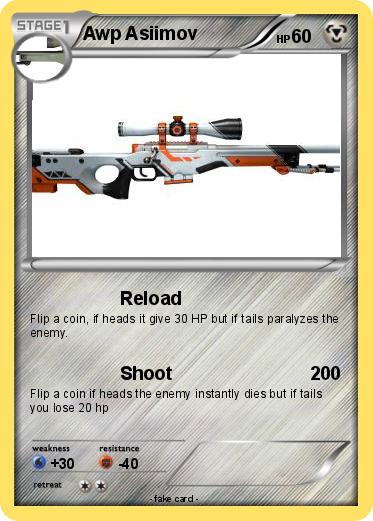 Pokemon Awp Asiimov