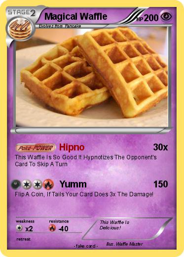 Pokemon Magical Waffle