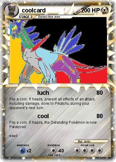 Pokemon coolcard