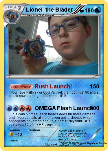 Pokemon Lionel  the Blader