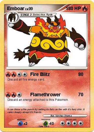 Pokemon Emboar