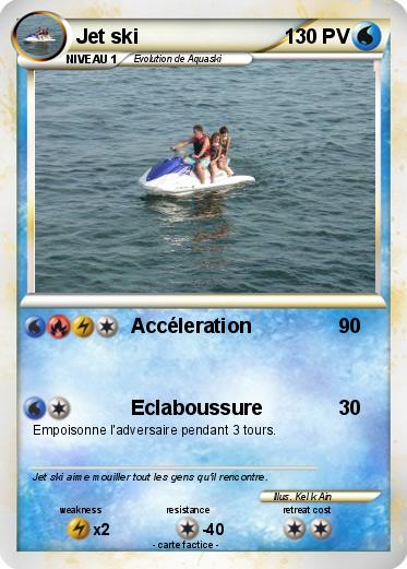 Pokemon Jet ski