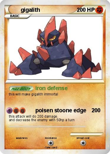 Pokemon gigalith