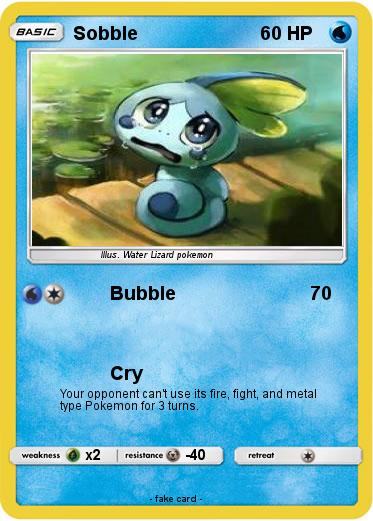 Pokemon Sobble