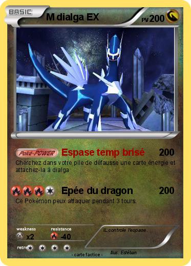 Pokemon M dialga EX