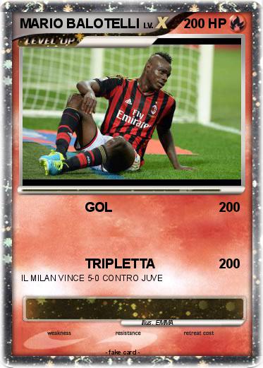 Pokemon MARIO BALOTELLI