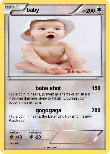 Pokemon baby
