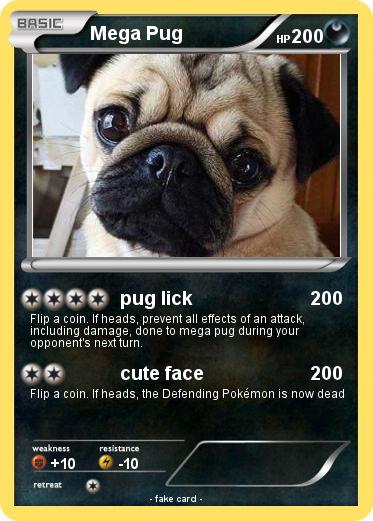 Pokemon Mega Pug