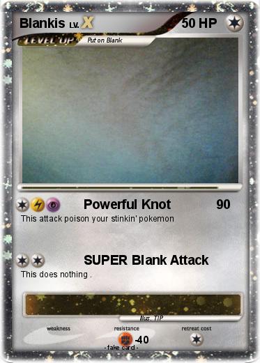 Pokemon Blankis