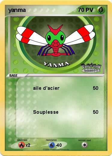 Pokemon yanma