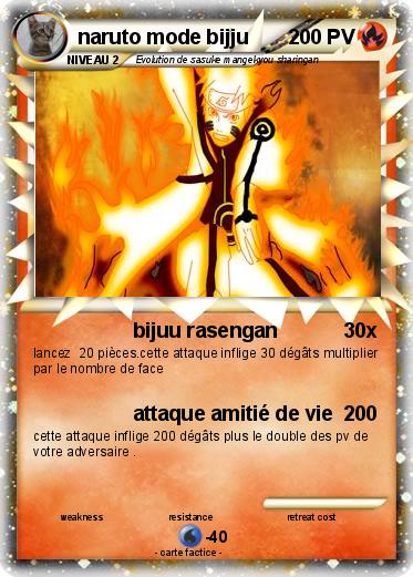Pokemon naruto mode bijju