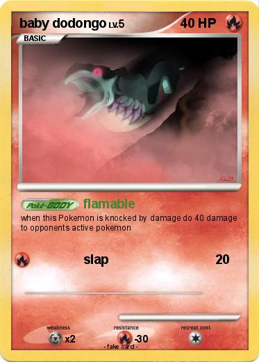 Pokemon baby dodongo