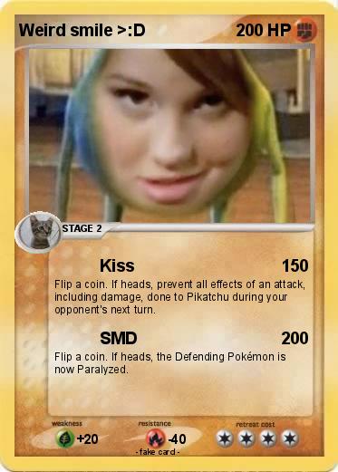 Pokemon Weird smile >:D