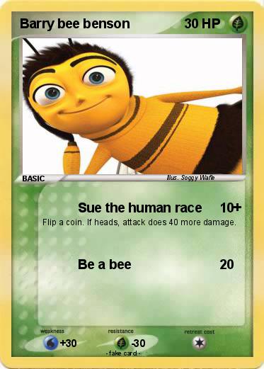 Pokemon Barry bee benson