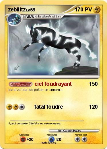 Pokemon zebilitz