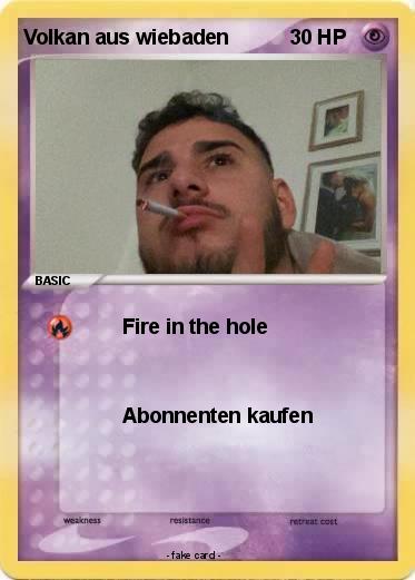 Pokemon Volkan aus wiebaden