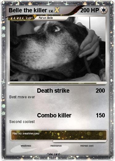 Pokemon Belle the killer