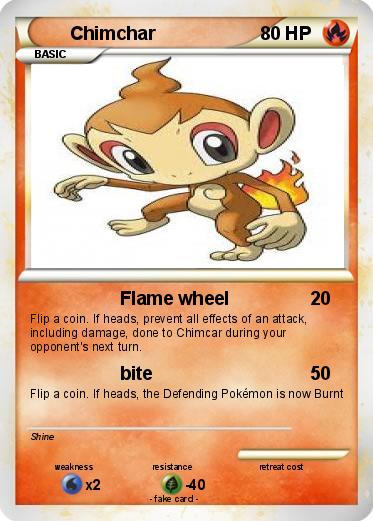 Pokemon Chimchar
