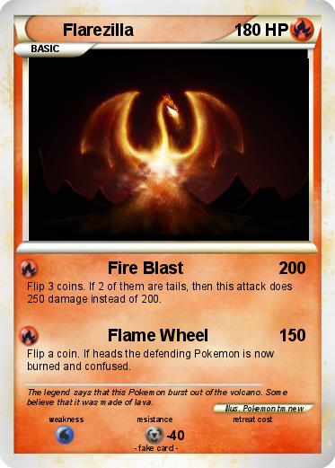 Pokemon Flarezilla