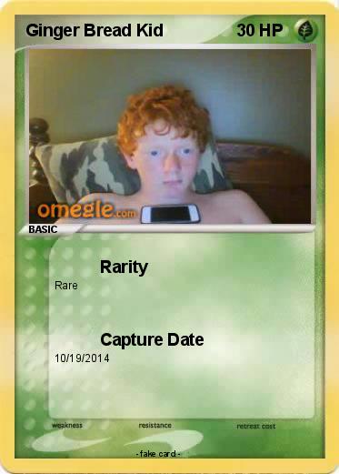 Pokemon Ginger Bread Kid