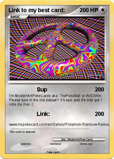 Pokemon Link to my best card: