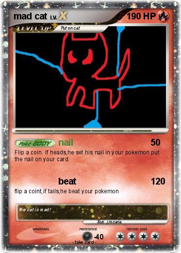 Pokemon mad cat