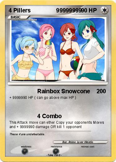 Pokemon 4 Pillers                99999999