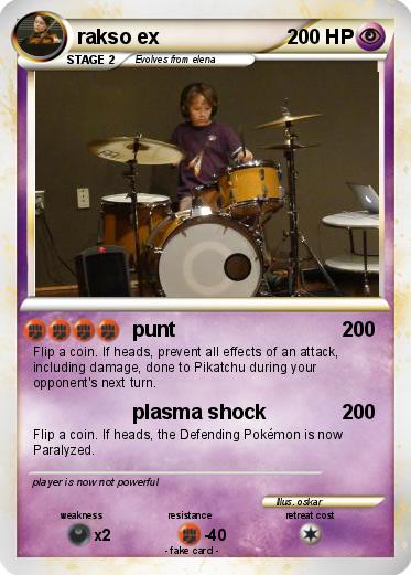 Pokemon rakso ex