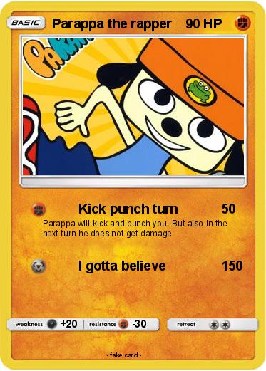 Pokemon Parappa the rapper