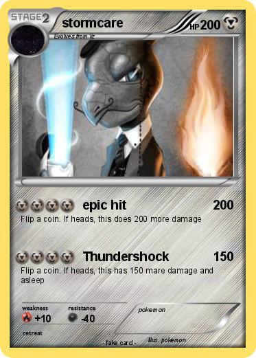 Pokemon stormcare