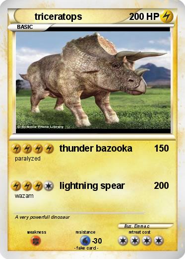 Pokemon triceratops
