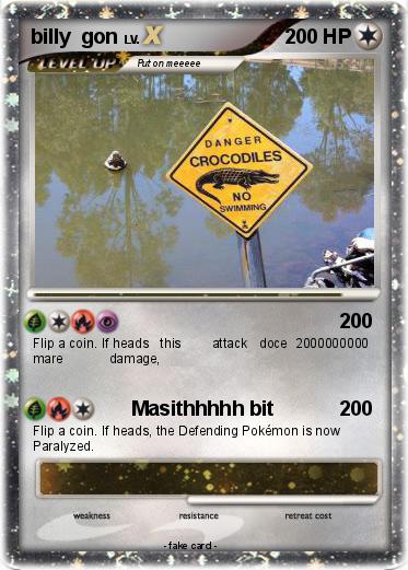 Pokemon billy  gon