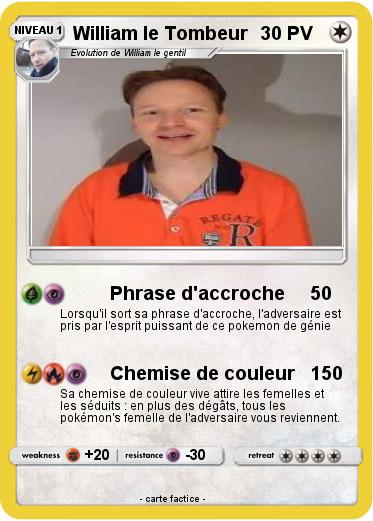 Pokemon William le Tombeur