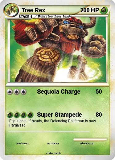 Pokemon Tree Rex