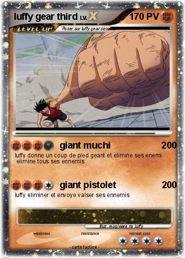 Pokemon luffy gear third