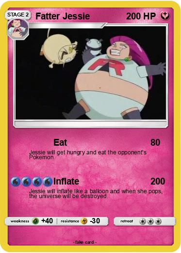 Pokemon Fatter Jessie