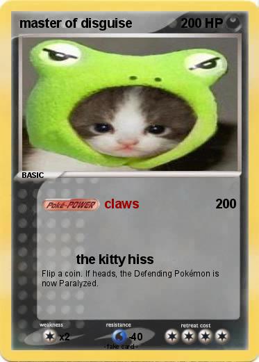 Pokemon master of disguise