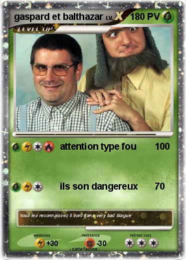Pokemon gaspard et balthazar